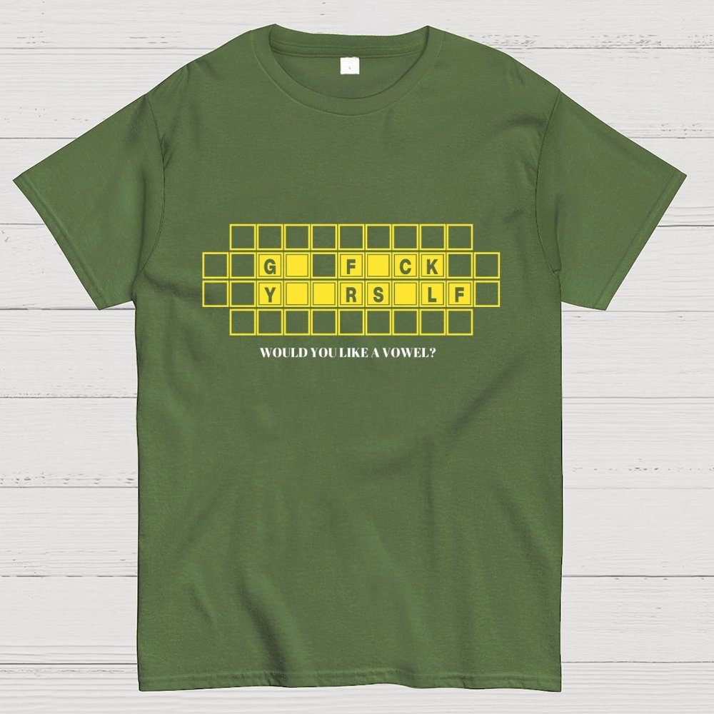 A Vowel Please Geek T-Shirt