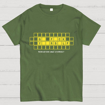 A Vowel Please Geek T-Shirt