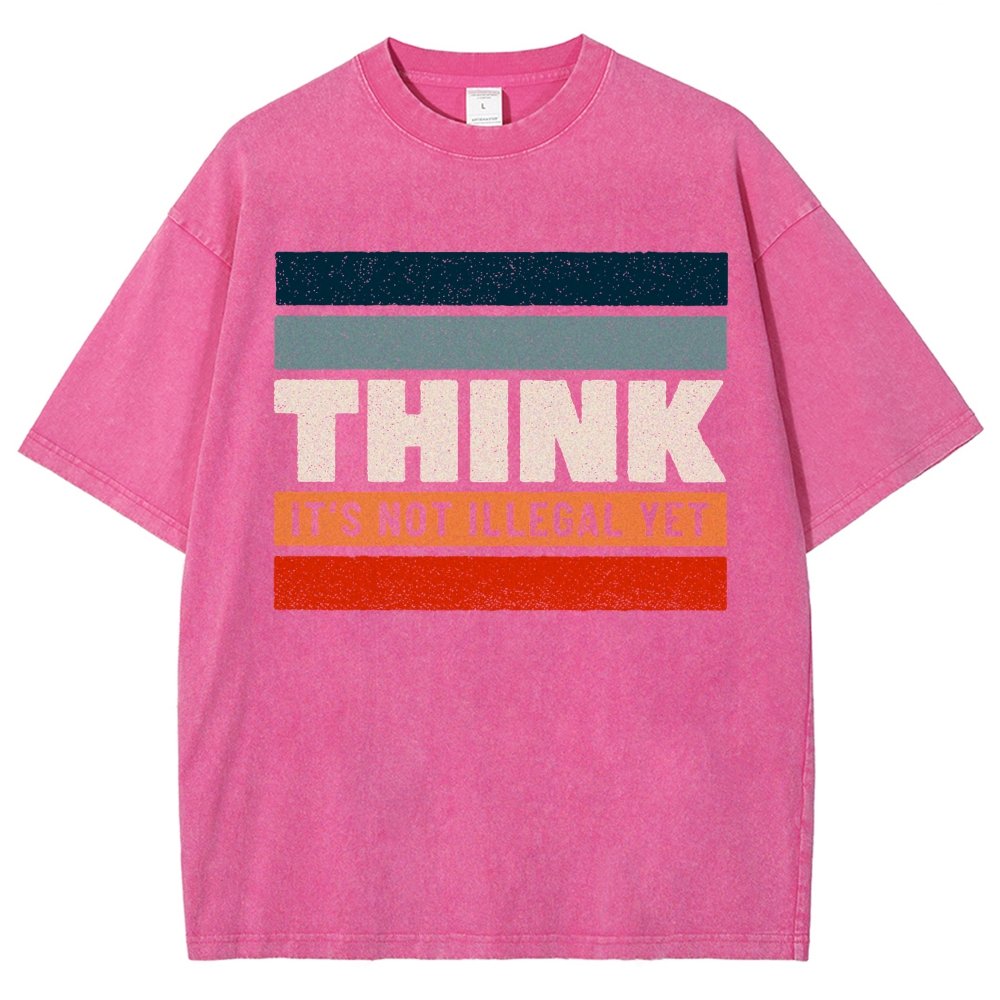 Think – Still Legal Vintage Distressed T-shirt