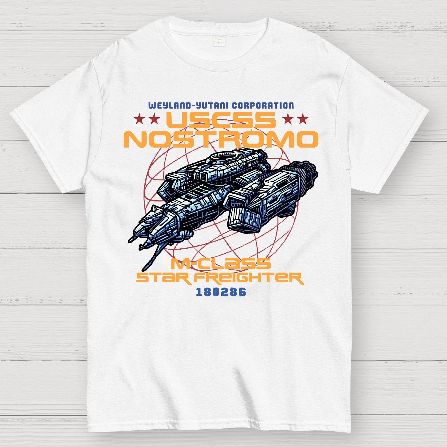Space Freighter Geek T-Shirt