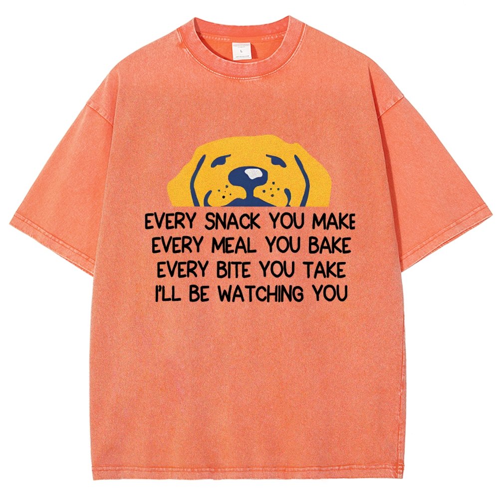 Every Snack You Make Vintage Distressed T-shirt