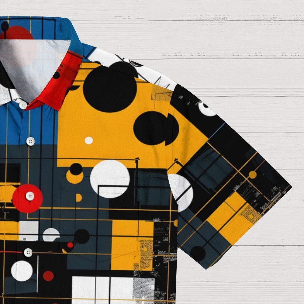 Color clashing Geek Hawaiian Shirt
