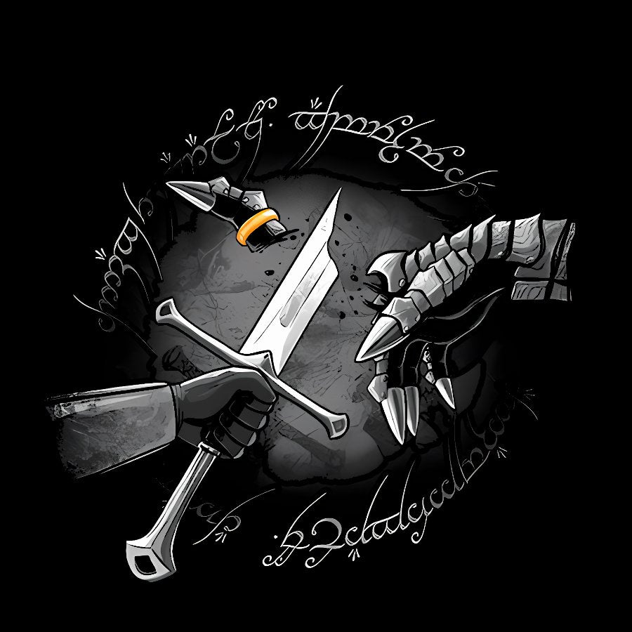 Cut Ring Geek T-Shirt