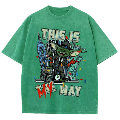 My WAY Vintage Distressed T-shirt