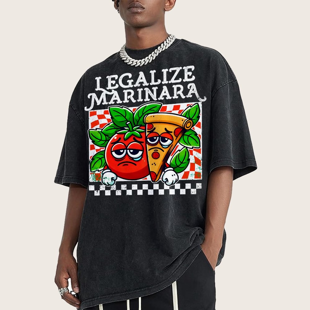 Legalize Marinara Vintage Distressed T-shirt