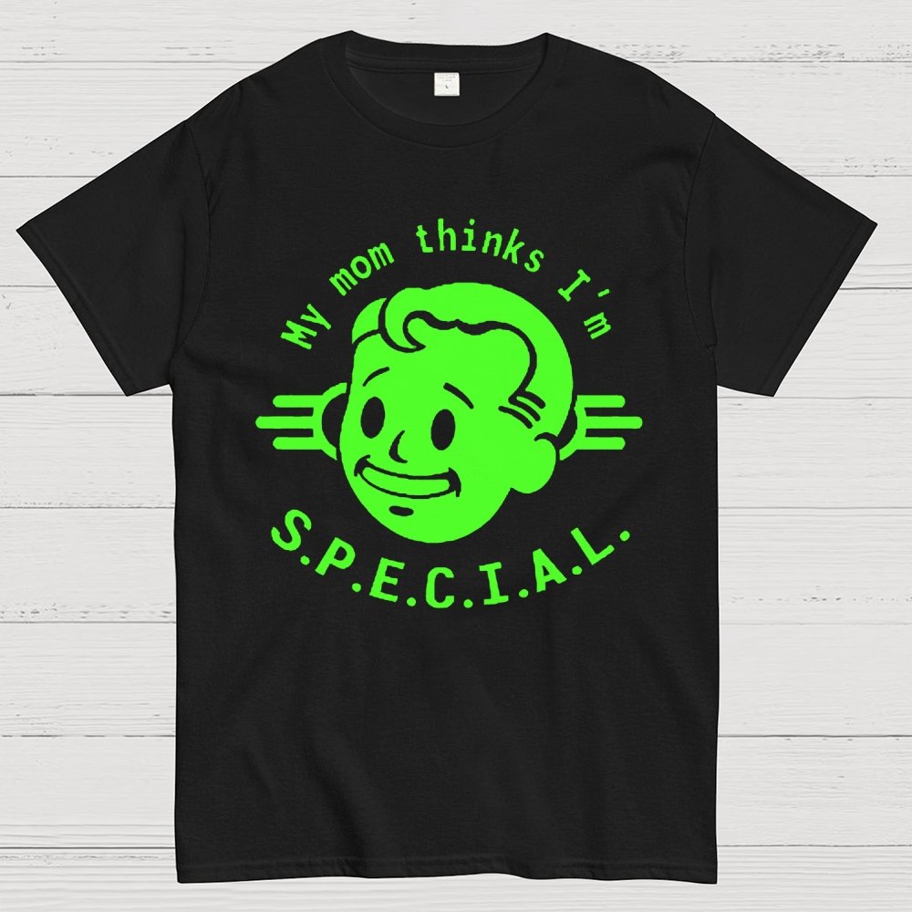 My Mom Thinks I'm S.P.E.C.I.A.L. Geek T-Shirt