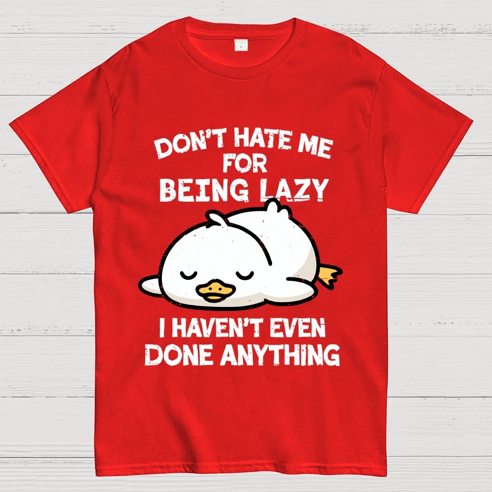 Duck Done Nothing Geek T-Shirt