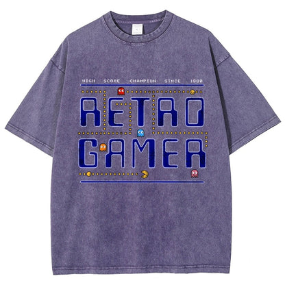 Retro Gamer Vintage Distressed T-shirt