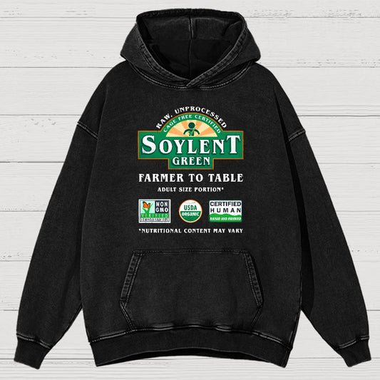 Farmer to Table Vintage Distressed Hoodie