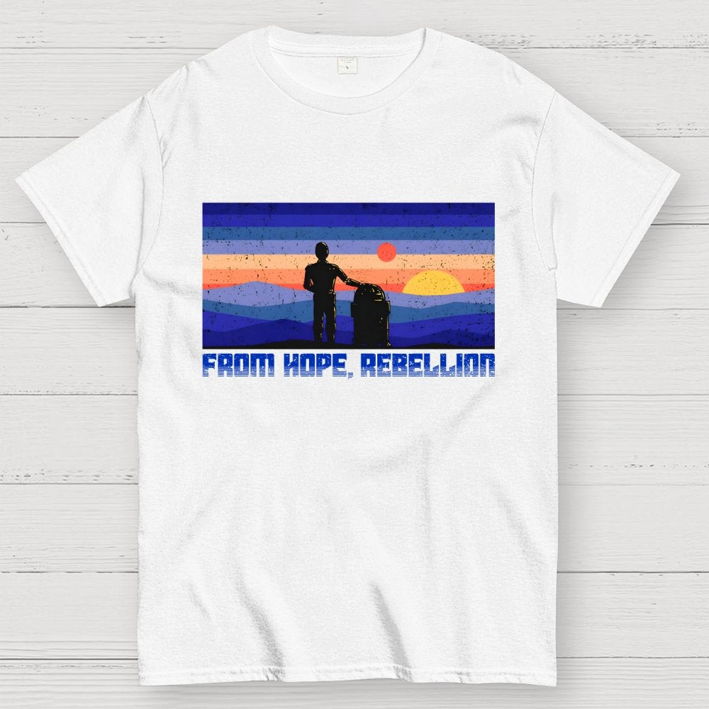 From Hope Rebellion Geek T-Shirt