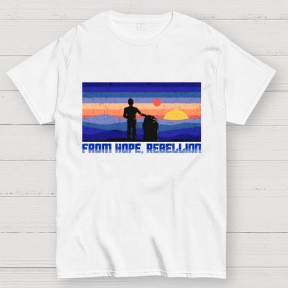 From Hope Rebellion Geek T-Shirt