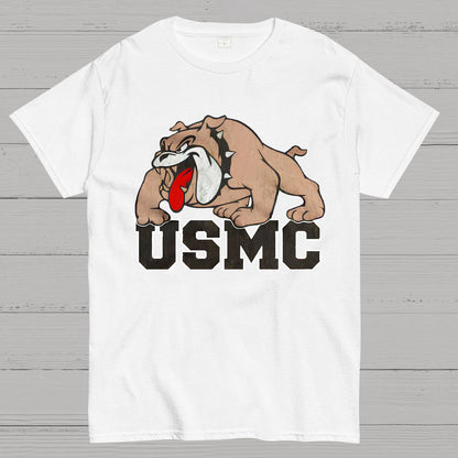 Bulldog USMC Geek T-Shirt
