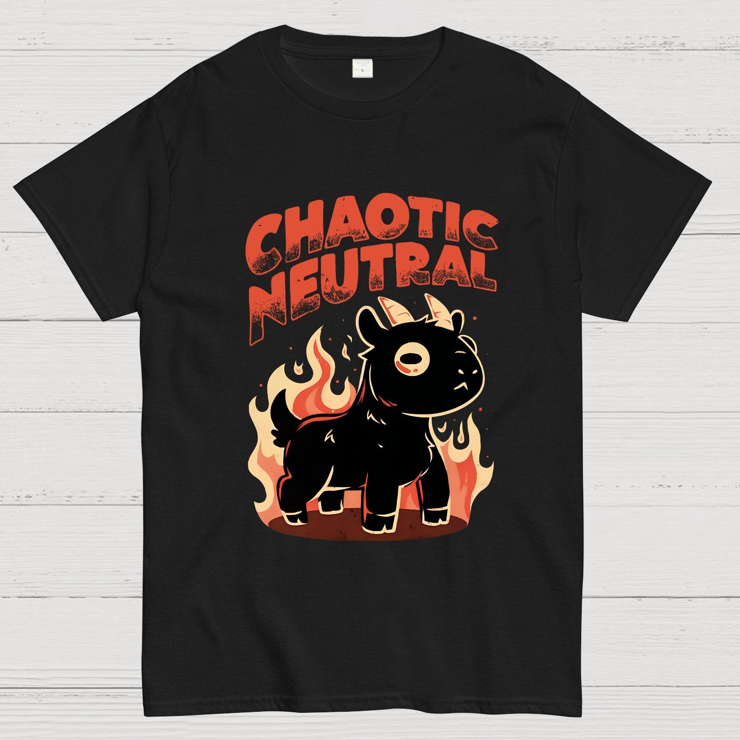 Chaotic Neutral Nerdy T-Shirt