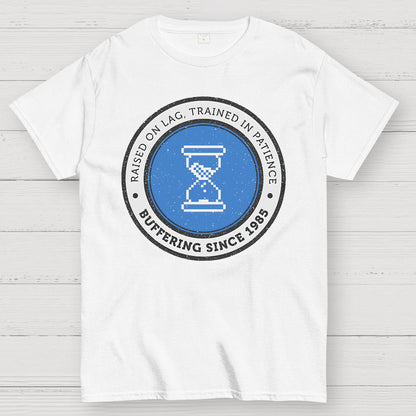 Raised on Lag Geek T-Shirt
