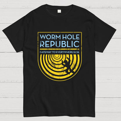 Worm Hole Republic Geek T-Shirt
