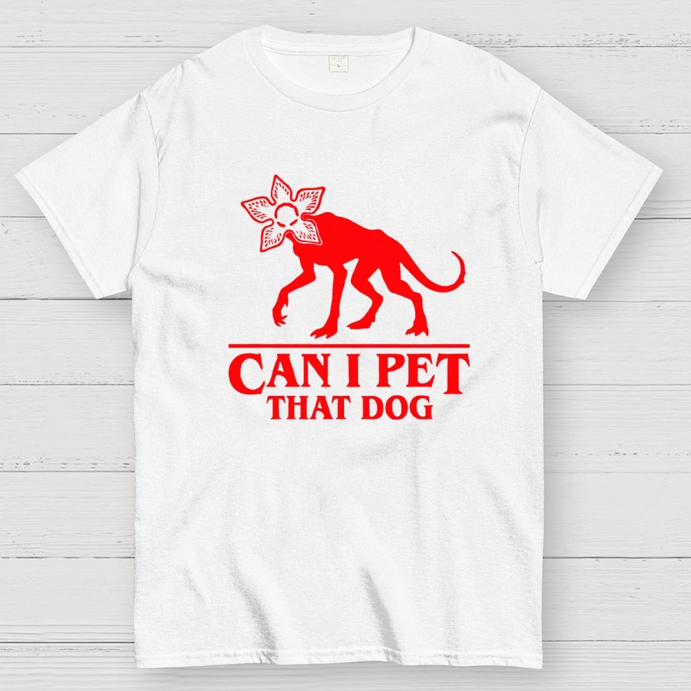 Can I Pet That Dog Demo gorgo Devil Geek T-Shirt