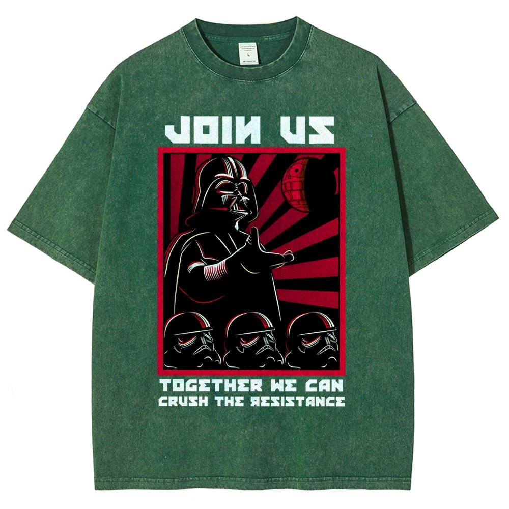 Overcome The Opposition Vintage Distressed T-shirt