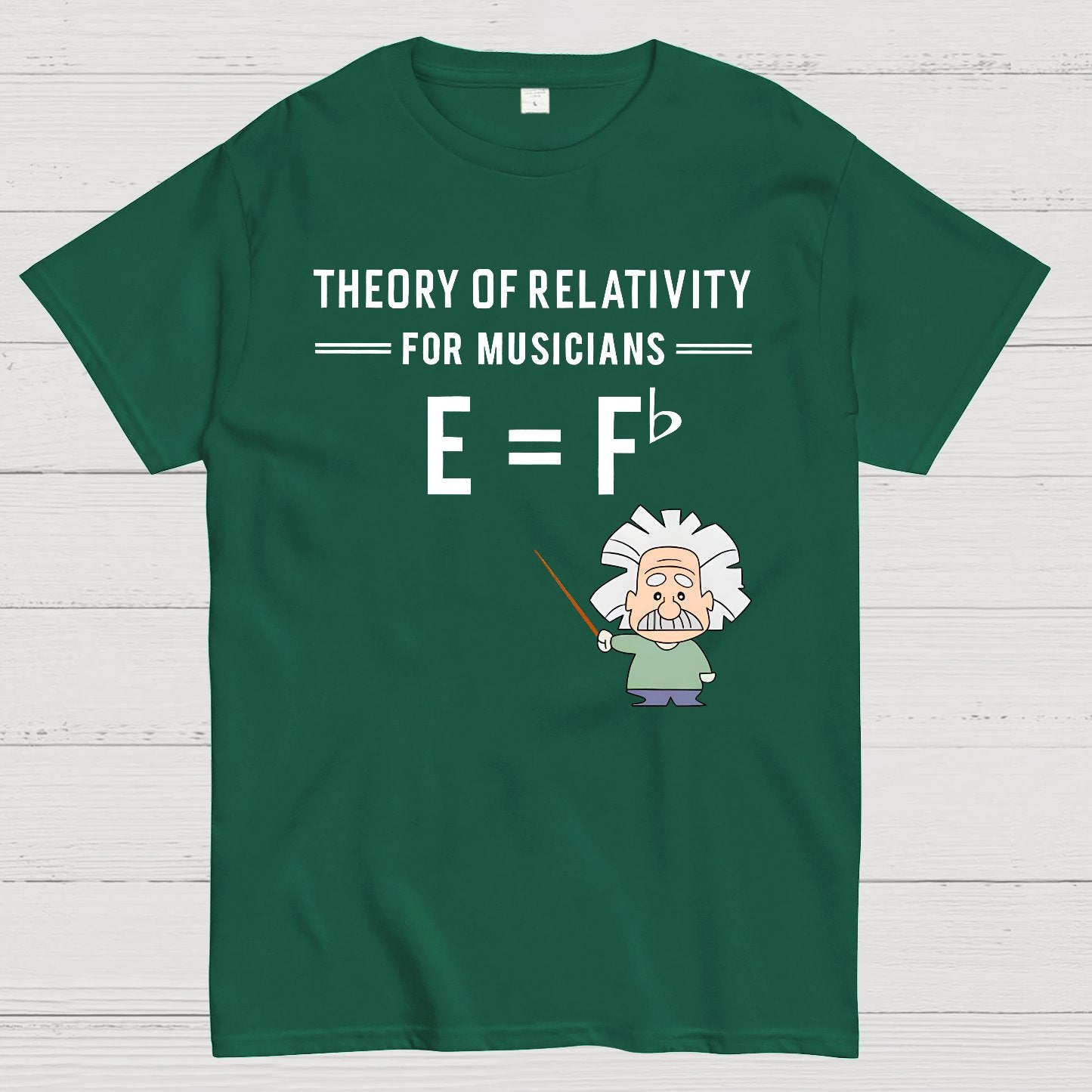 Theory Of Relativity For Musicians Geek T-Shirt
