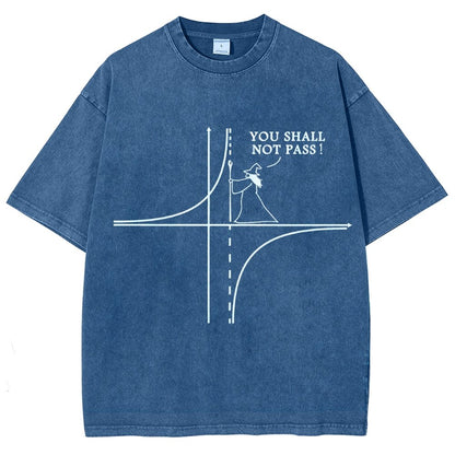You Shall Not Pass Vintage Distressed T-shirt