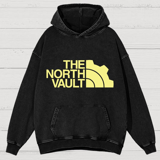 The North Vault  Vintage Distressed Hoodie