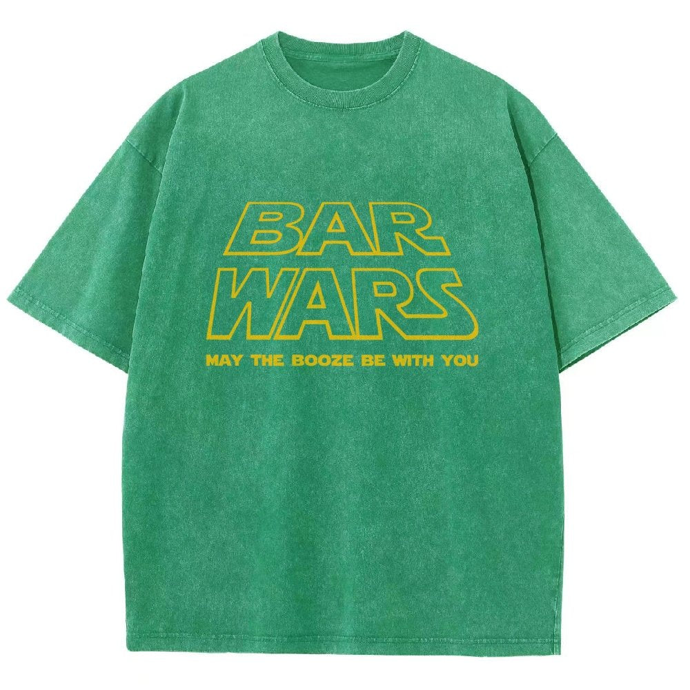 May The Booze Be With You Vintage Distressed T-shirt