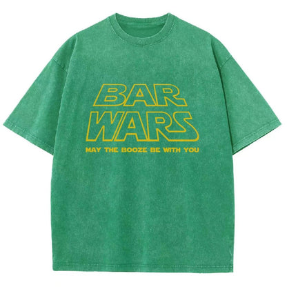 May The Booze Be With You Vintage Distressed T-shirt