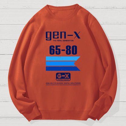 Feral Memories Geek Cotton Sweatshirt