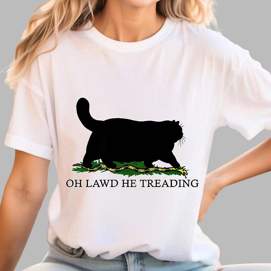 Oh Lawd He Treading Geek T-Shirt