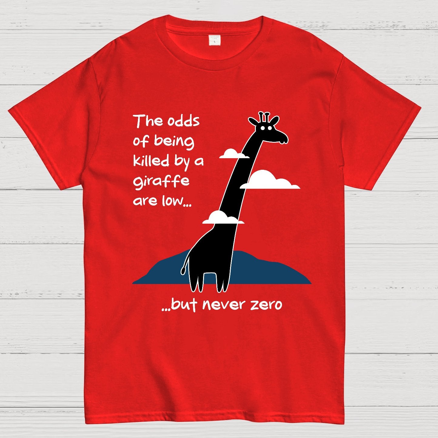 Killer Giraffe Geek T-Shirt