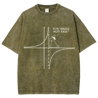 You Shall Not Pass Vintage Distressed T-shirt