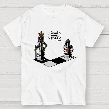 Black Knight Check Geek T-Shirt