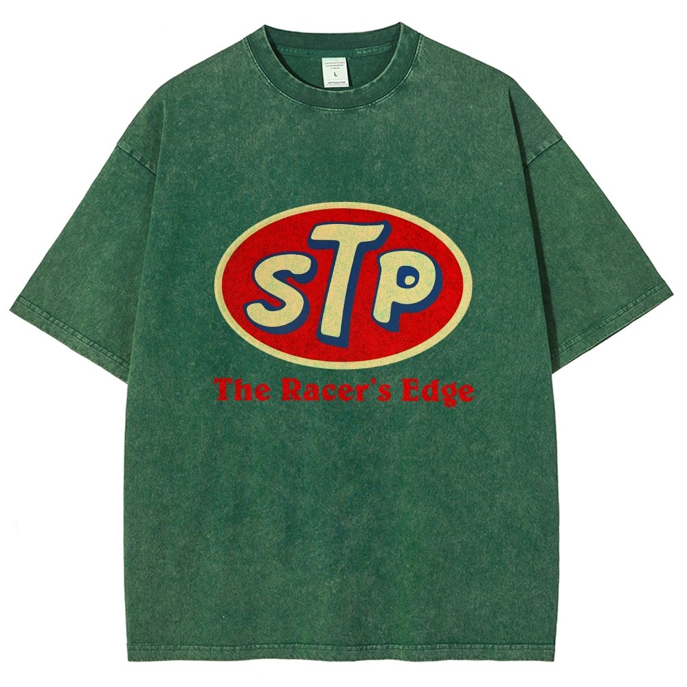Retro Style - Stp The Racers Edge Vintage Distressed T-shirt