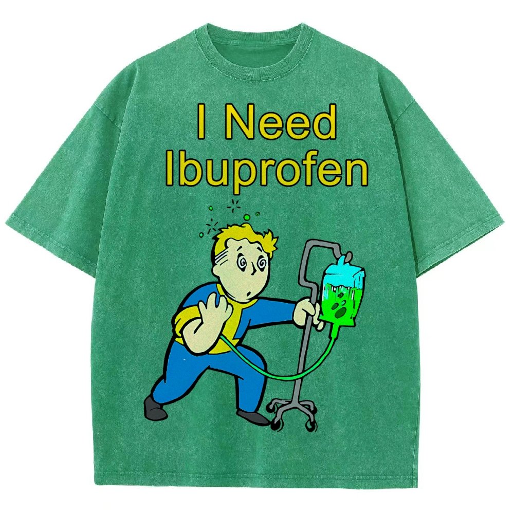 I Need One More Ibuprofen Vintage Distressed T-shirt