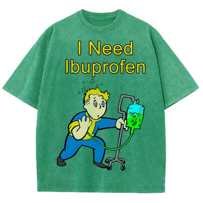 I Need One More Ibuprofen Vintage Distressed T-shirt