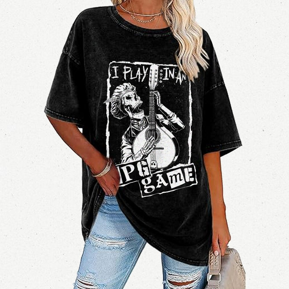 Play In An RPG Game Vintage Distressed T-shirt