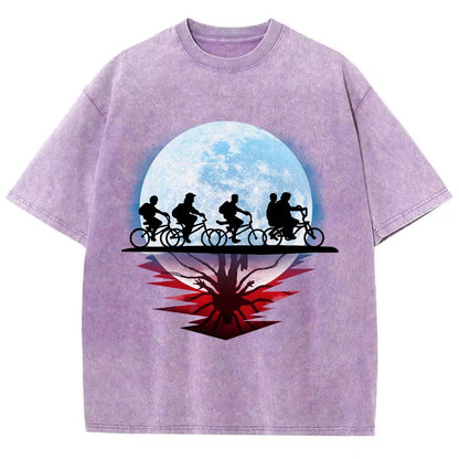 Strange Moon Vintage Distressed T-shirt