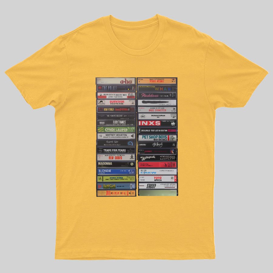 Classic Cassette Tape Geeky T-Shirt