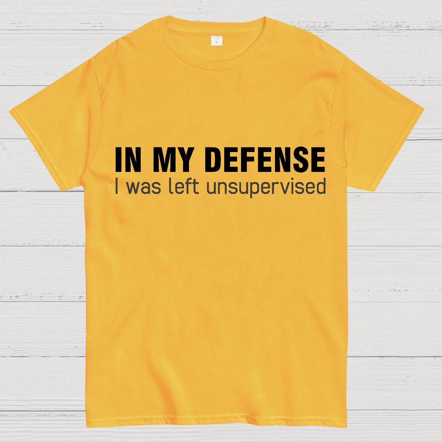 I Was Left Unsupervised Geeky T-Shirt