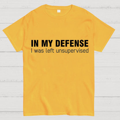 I Was Left Unsupervised Geeky T-Shirt