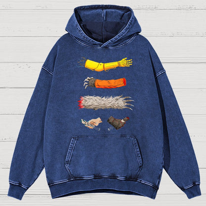 Casualties of Wars Vintage Distressed Hoodie
