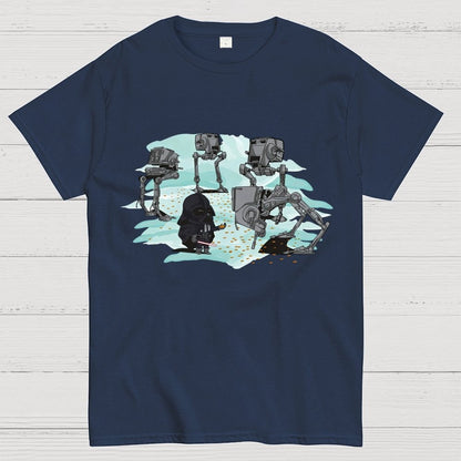 Das Feeds The Robotic Bird Geek T-Shirt