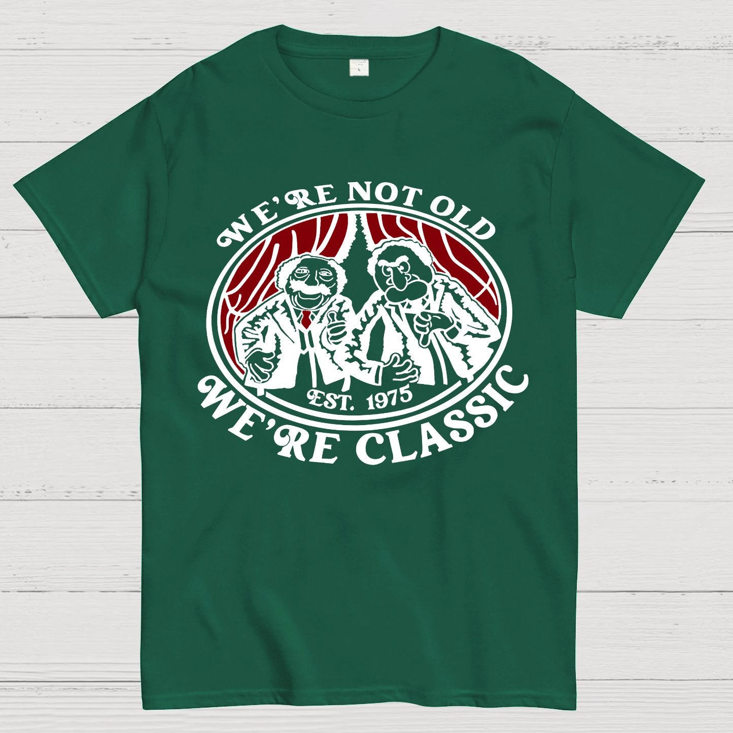 We're Not Old We're Classic Geek T-Shirt