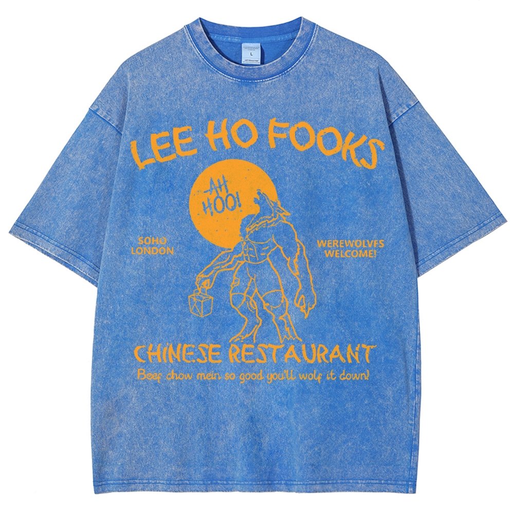 Lee Ho Fooks Chinese Restaurant Vintage Distressed T-shirt