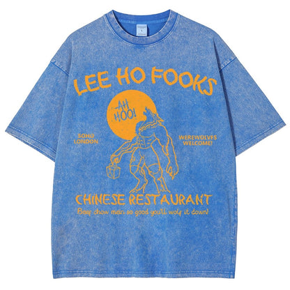Lee Ho Fooks Chinese Restaurant Vintage Distressed T-shirt