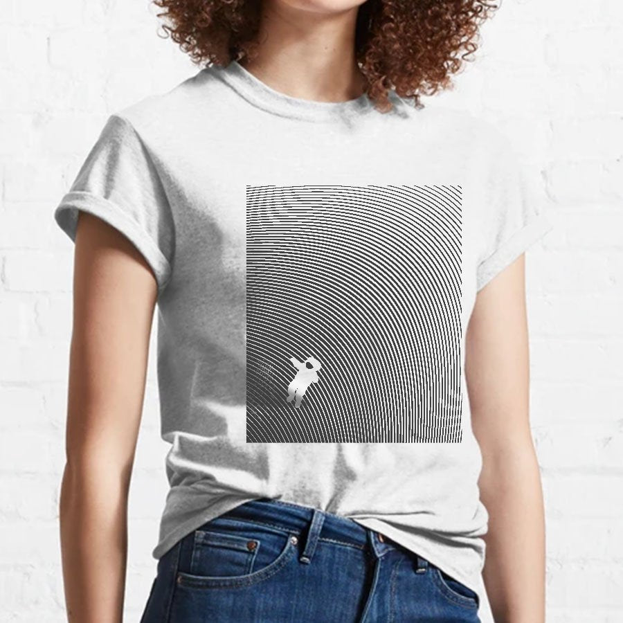 Floating in Space Geeky T-Shirt