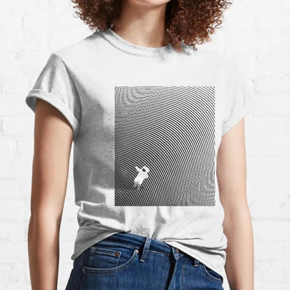 Floating in Space Geeky T-Shirt