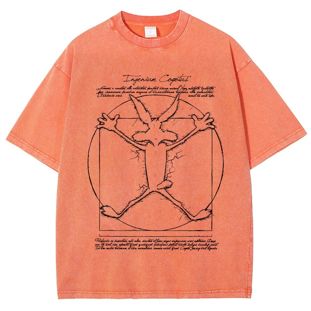 Coyotus Vintage Distressed T-shirt