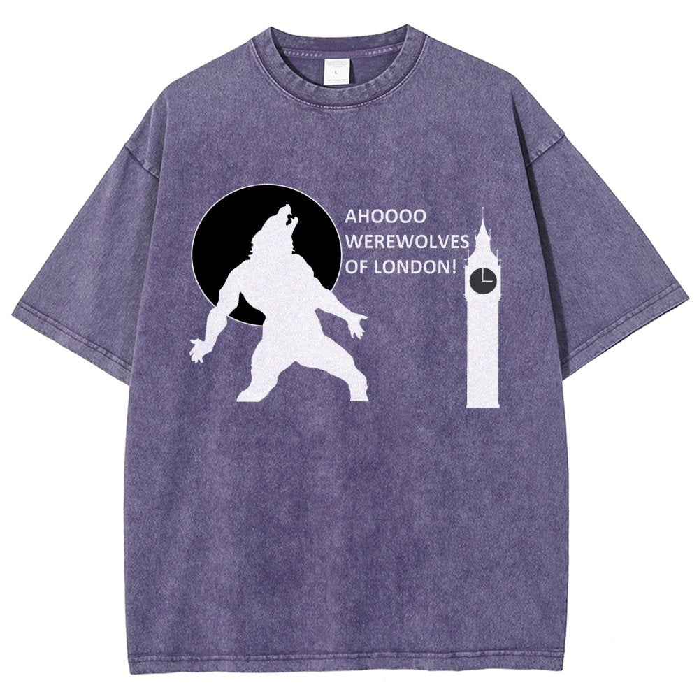 Werewolves of London Vintage Distressed T-shirt