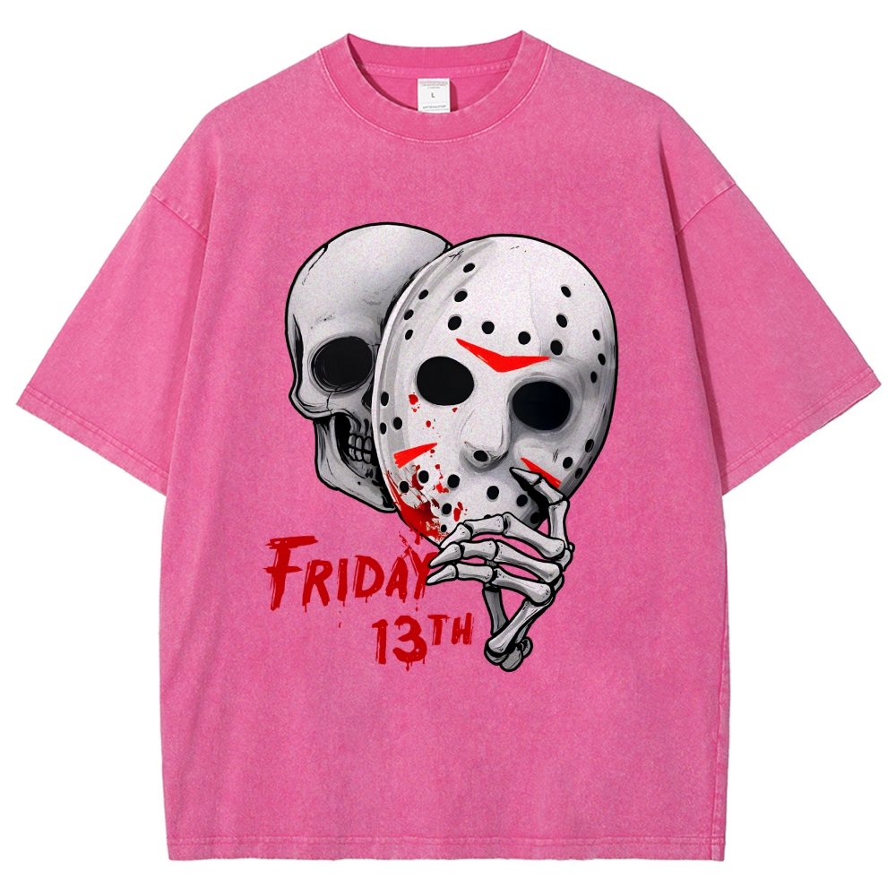 Friday 13th Vintage Distressed T-shirt