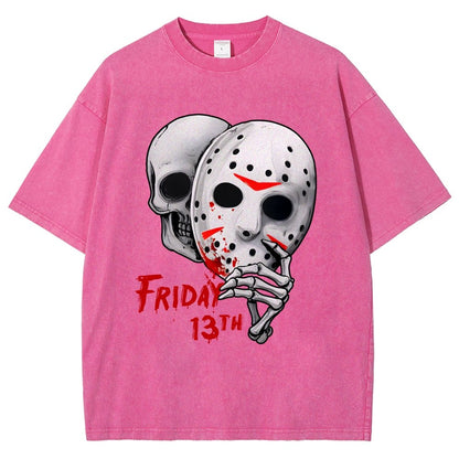 Friday 13th Vintage Distressed T-shirt